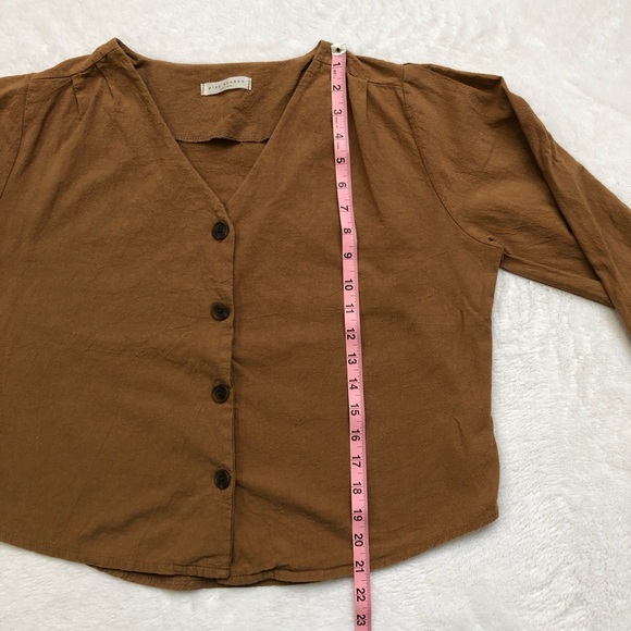 play bonbon, Long Sleeve Button Down Shirt, Size L - Picture 14 of 15